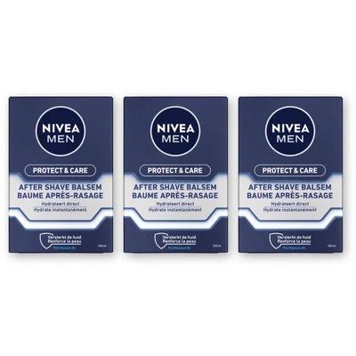 NIVEA Men protect&care after shave balsem 3pck