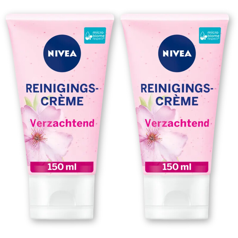 NIVEA Verzachtende reingngscrm amandelolie 2pk