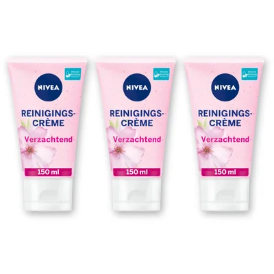 NIVEA Verzachtende reingngscrm amandelolie 3pk