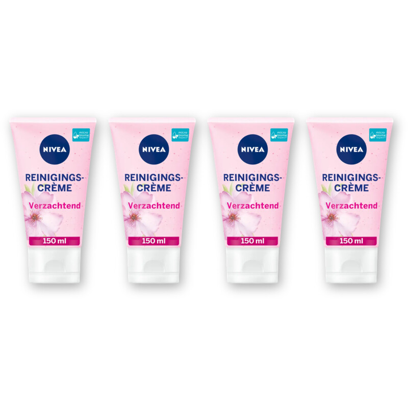 NIVEA Verzachtende reingngscrm amandelolie 4pk