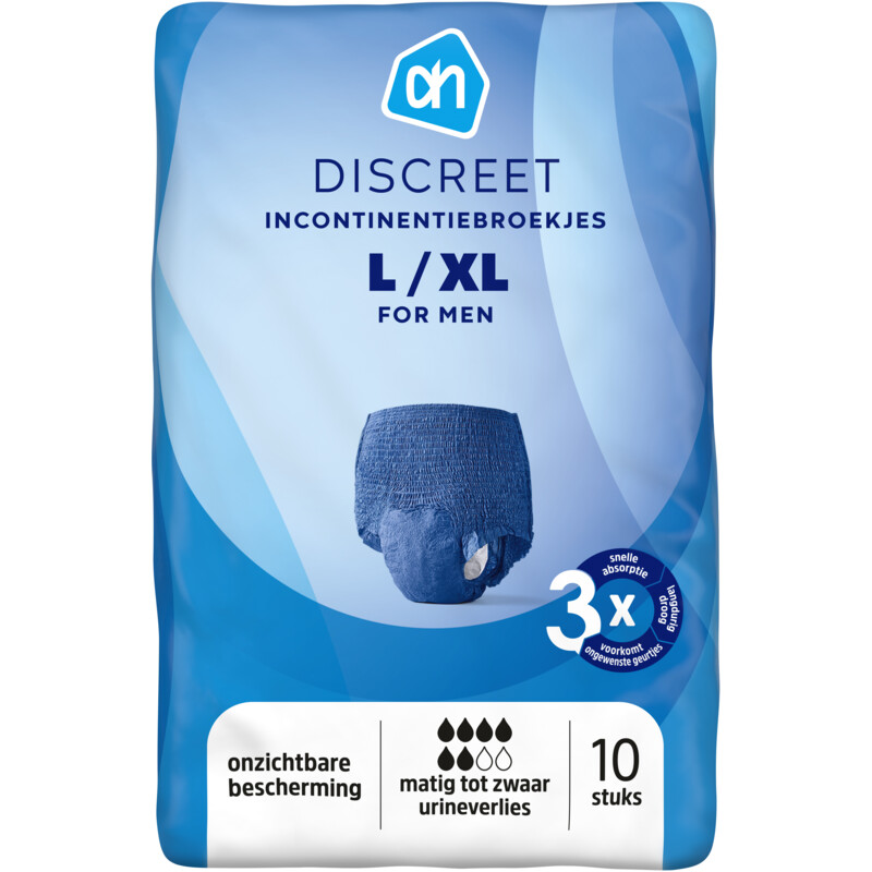 AH Incontinentie broekjes men maat L-XL