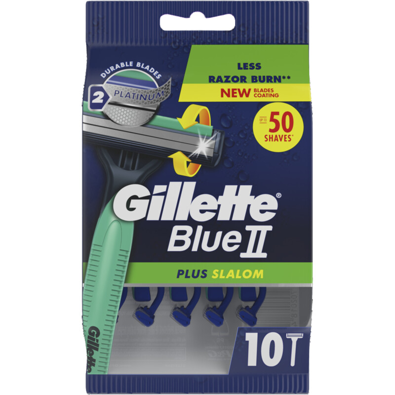 Gillette BlueII plus slalom wegwerpmesjes