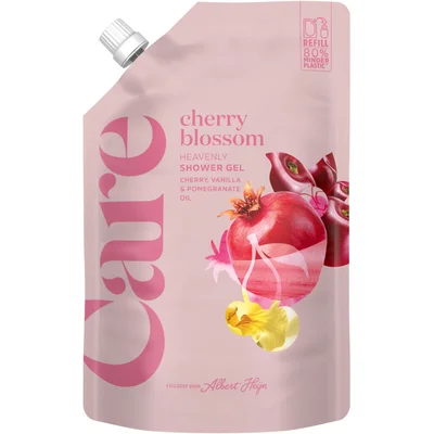 Care cherry blossom shower pakket