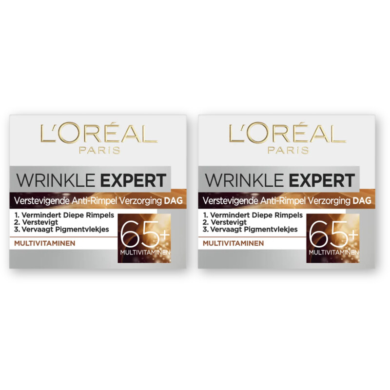L'Oréal Wrinkle expert multivitamin dagcreme 2pk