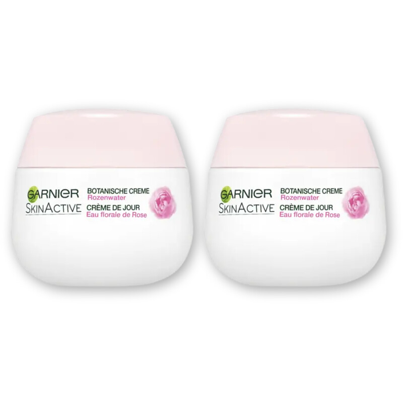 Garnier Skinactive botan rozenwater dagcreme 2pk