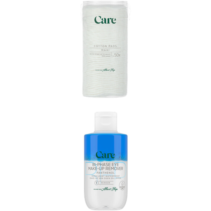 Care make-up remover pakket