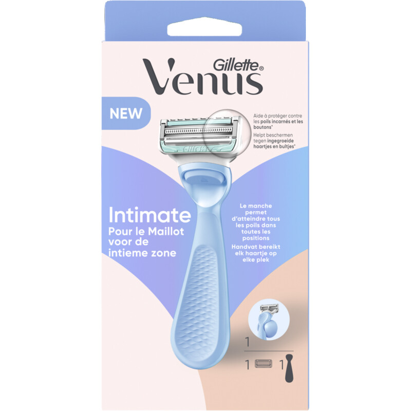 Gillette Venus Intimate scheermes + navulmesje