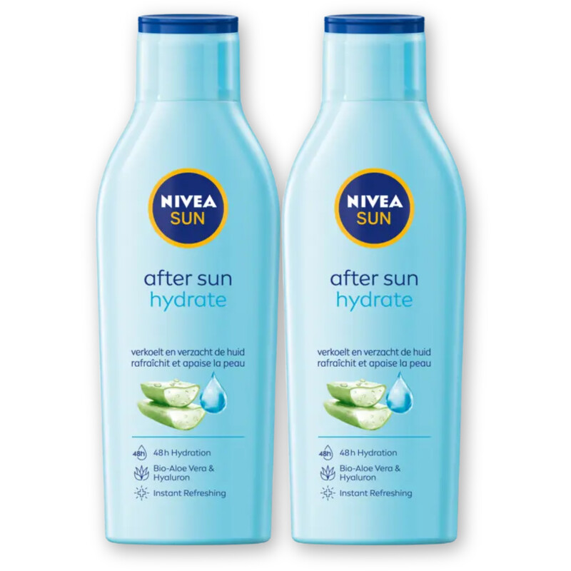 Nivea Sun Aftersun lotion aloe vera hydrateert 2pk