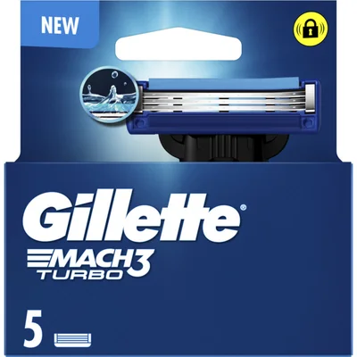Gillette Mach3 turbo navulmesjes