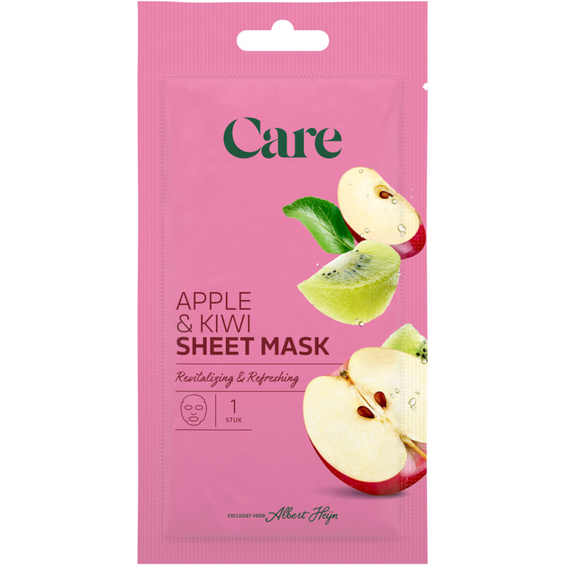 Care Apple kiwi sheet mask