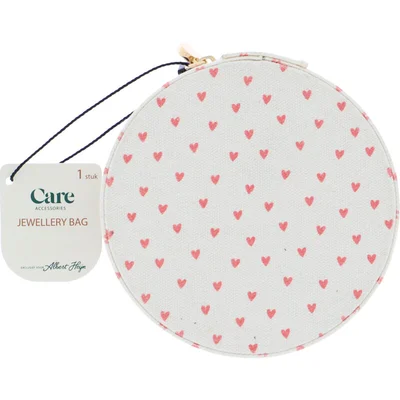 Care Juwelendoosje roze hartjes