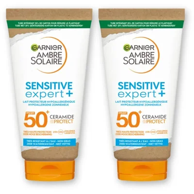 Ambre Solaire Solaire Sensitive expert+ milk spf50 2pk