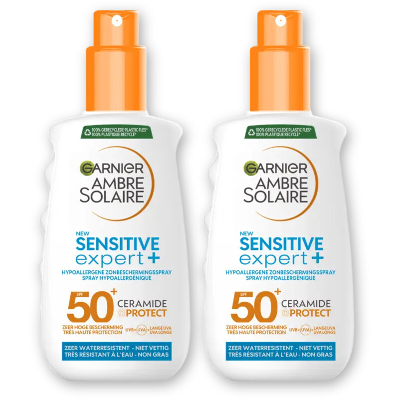 Ambre Solaire Solaire Sensitiv expert+ spray spf50 2pk