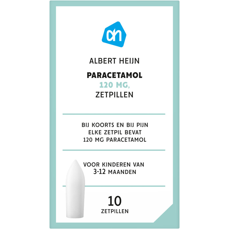 AH Paracetamol 120mg kinder zetpillen