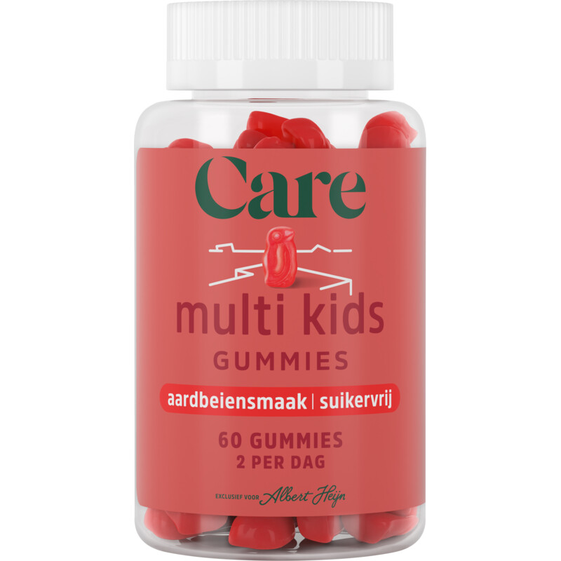 Care Multi kids gummies aardbeiensmaak