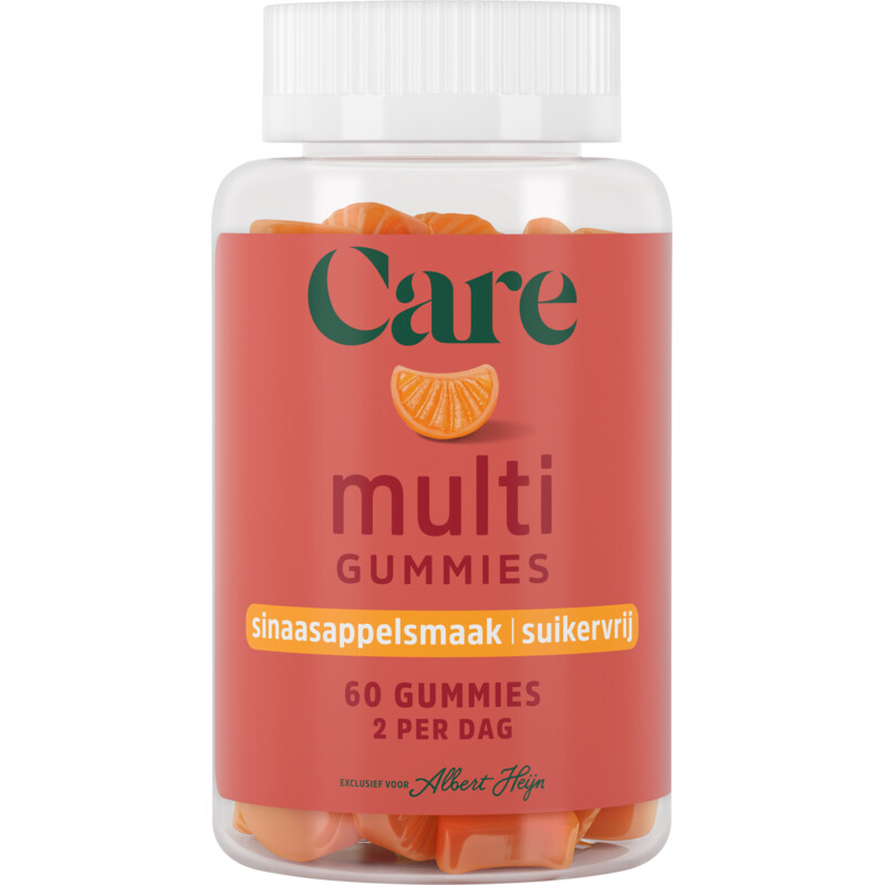 Care Multi gummies sinaasappelsmaak