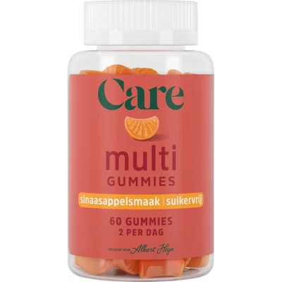 Care Multi gummies sinaasappelsmaak