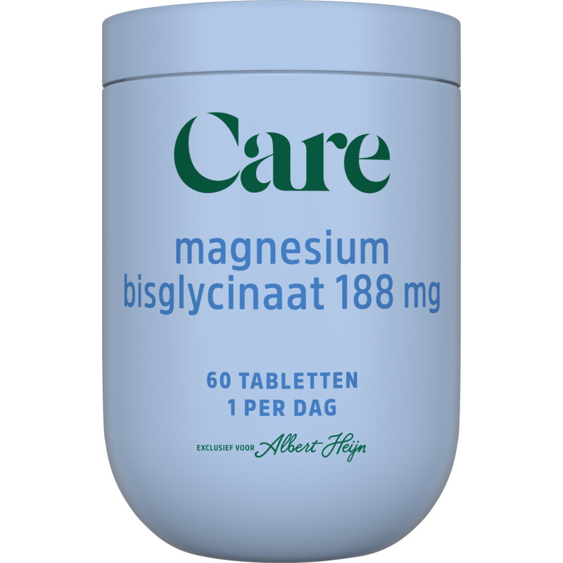Care Magnesium bisglycinaat 188mg