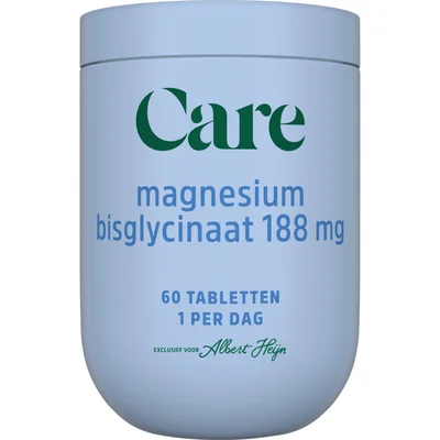 Care Magnesium bisglycinaat 188mg