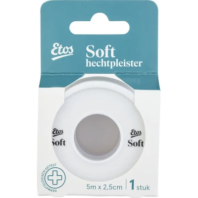 Etos Hechtpleister soft 2,5cm