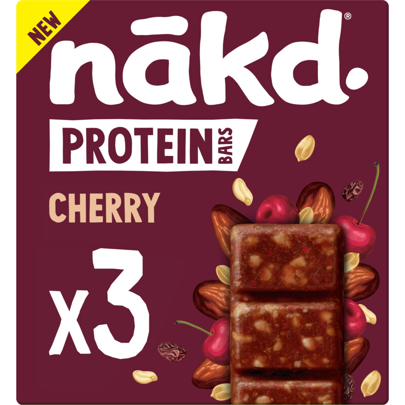 Nakd. Protein bars cherry