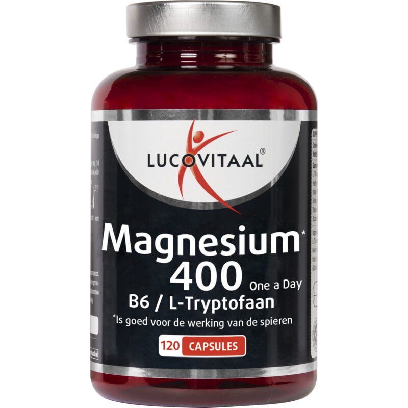 Lucovitaal Magnesium 400 mg, B6 & L-tryptofaan
