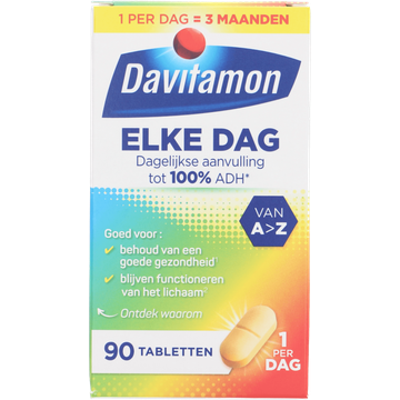 Davitamon Elke dag multivitaminen tablet