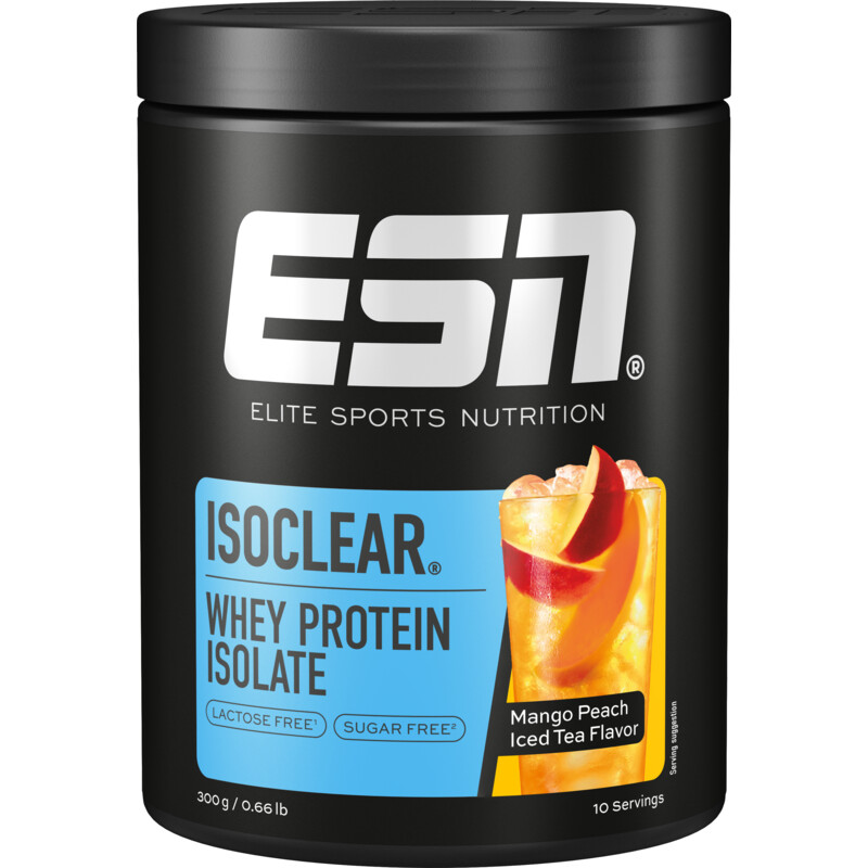 ESN Isoclear whey protein mango peach