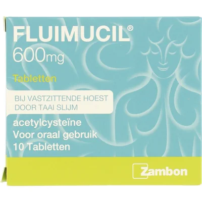 Fluimucil 600mg tabletten