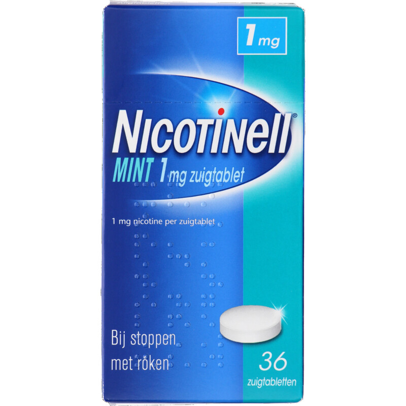 Nicotinell Mint zuigtablet 1mg stoppen met roken