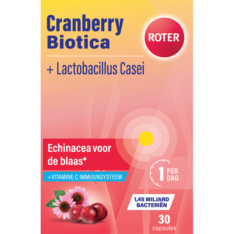 Roter Cranberry + probiotica