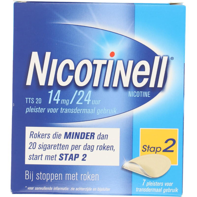 Nicotinell 14mg/24u nicotine pleister
