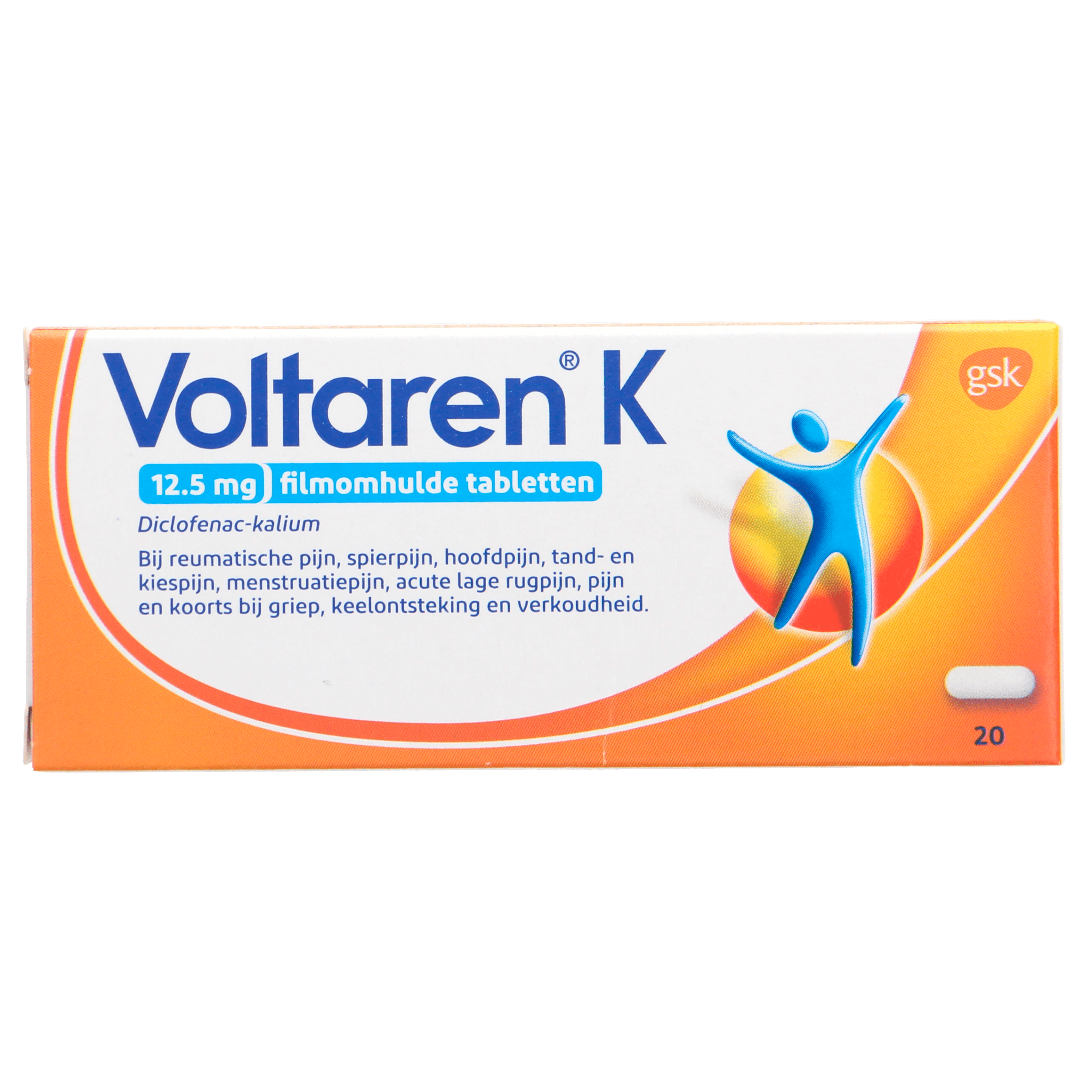 Voltaren K 12,5mg filmomhulde tabletten