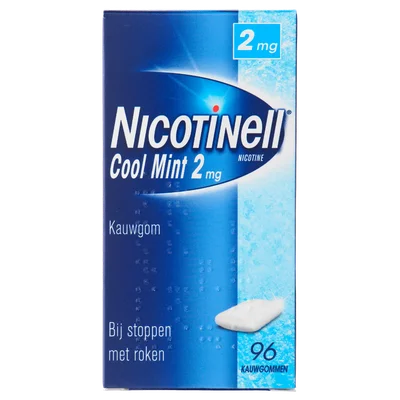Nicotinell Cool mint 2mg nicotine kauwgom