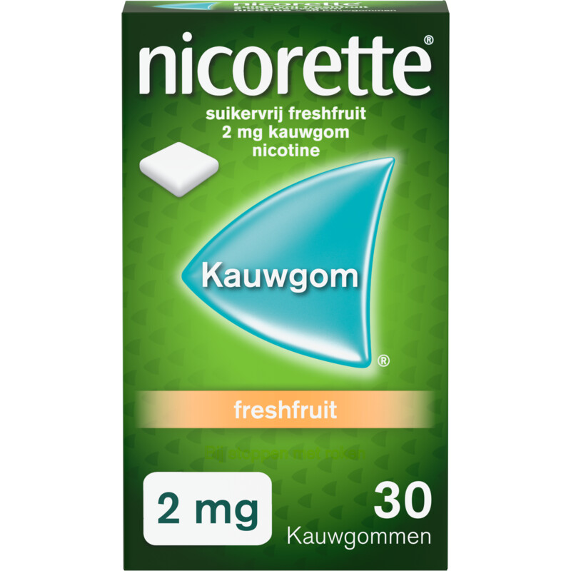 Nicorette Freshfruit kauwgom 2mg