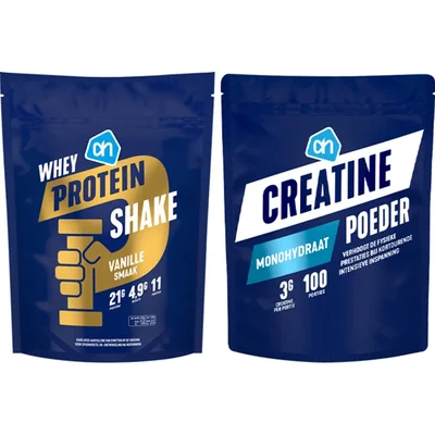 AH Whey Protein en creatine pakket