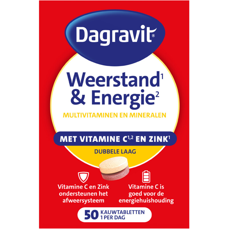 Dagravit Weerstand & energie multivitaminen