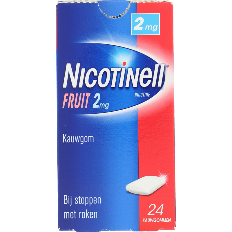 Nicotinell Fruit nicotine kauwgom 2mg