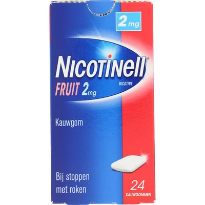 Nicotinell Fruit nicotine kauwgom 2mg