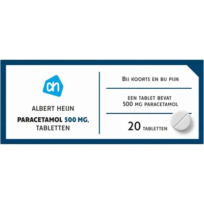 AH Paracetamol 500mg tabletten