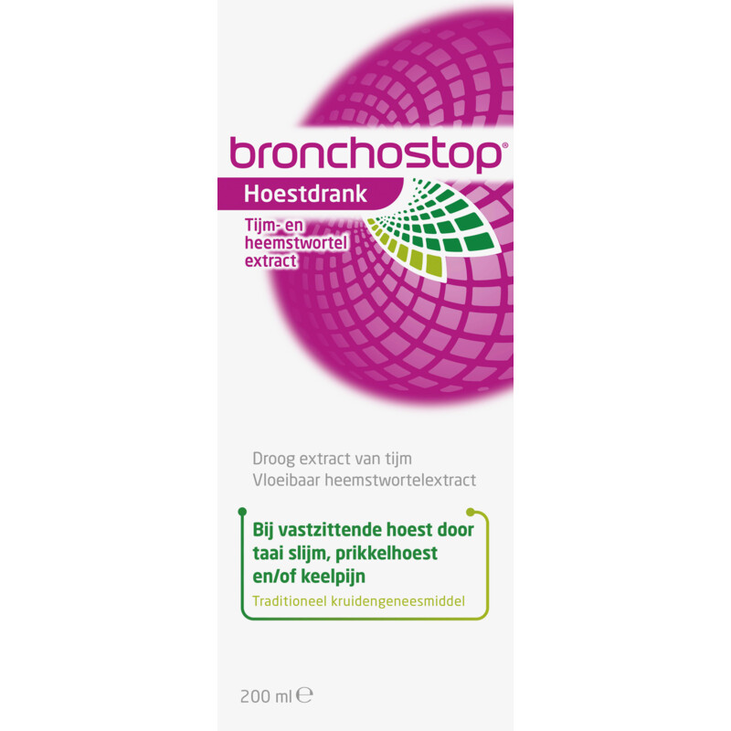 Bronchostop Hoestdrank vastzittende en droge hoest