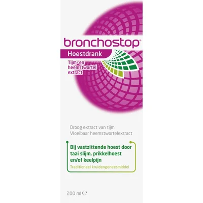 Bronchostop Hoestdrank vastzittende en droge hoest