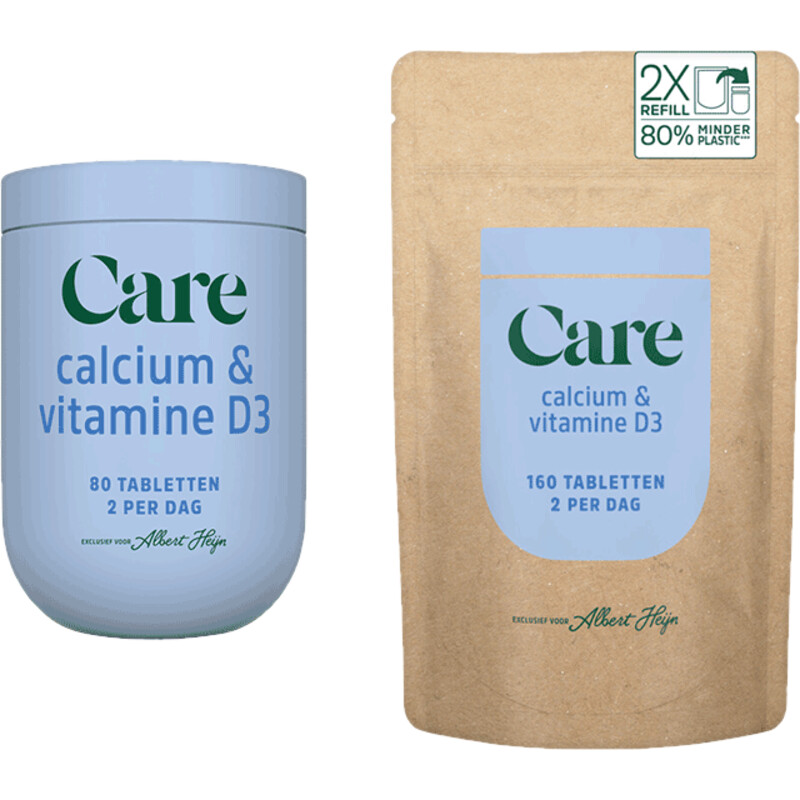 Care Calcium & vitamine D3 pakket