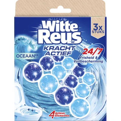 Witte Reus Toiletblok kracht actief oceaan