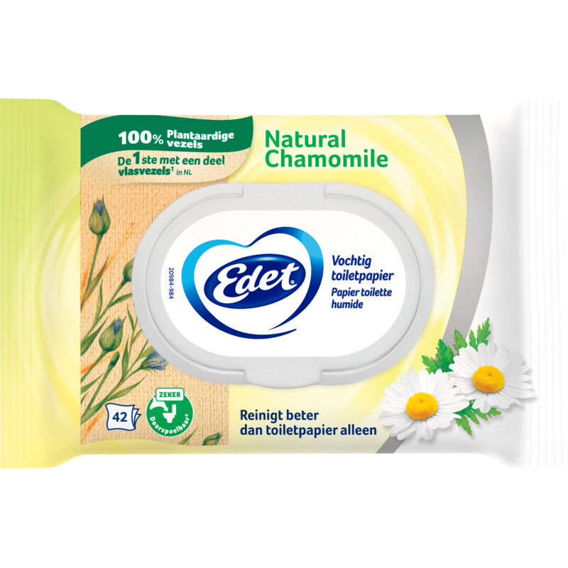 Edet Kamille vochtig toiletpapier