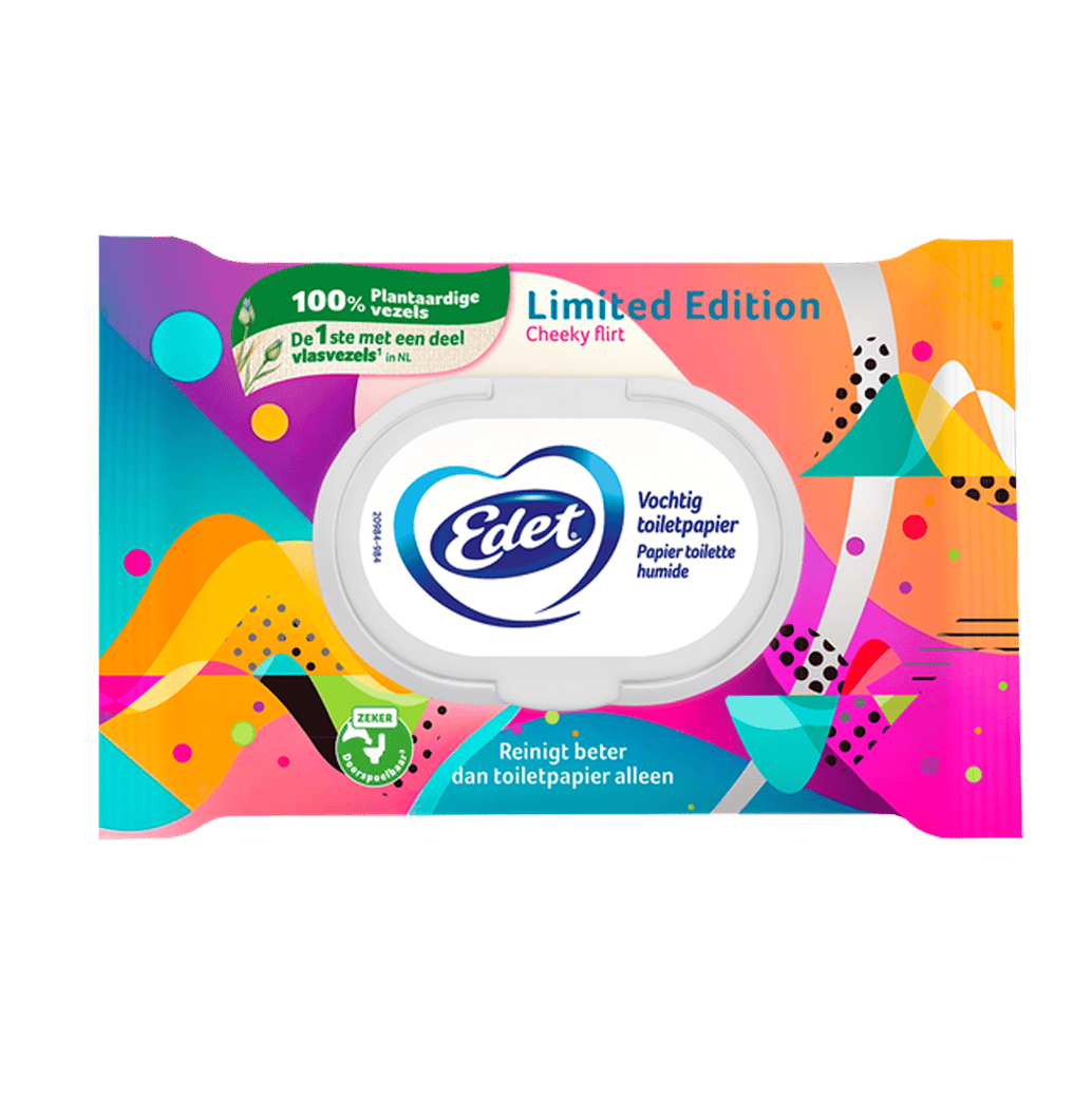 Edet Limited edition vochtig toiletpapier