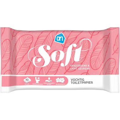 AH Vochtig toiletpapier soft