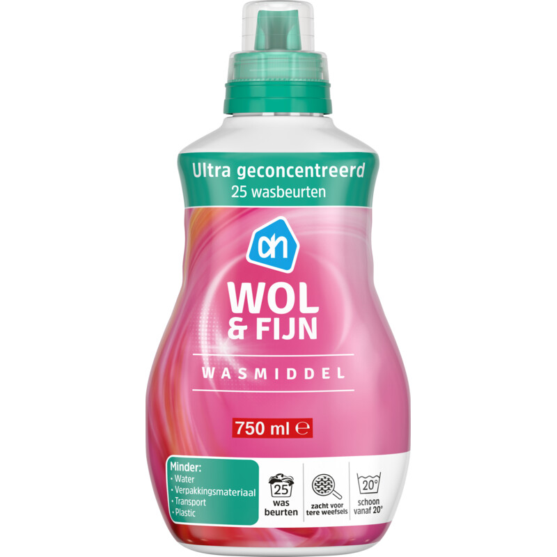 AH Wasmiddel wol & fijn