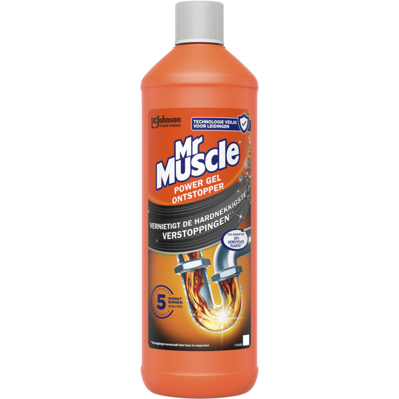 Mr Muscle Power gel ontstopper