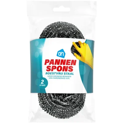 AH Pannenspons roestvrijstaal